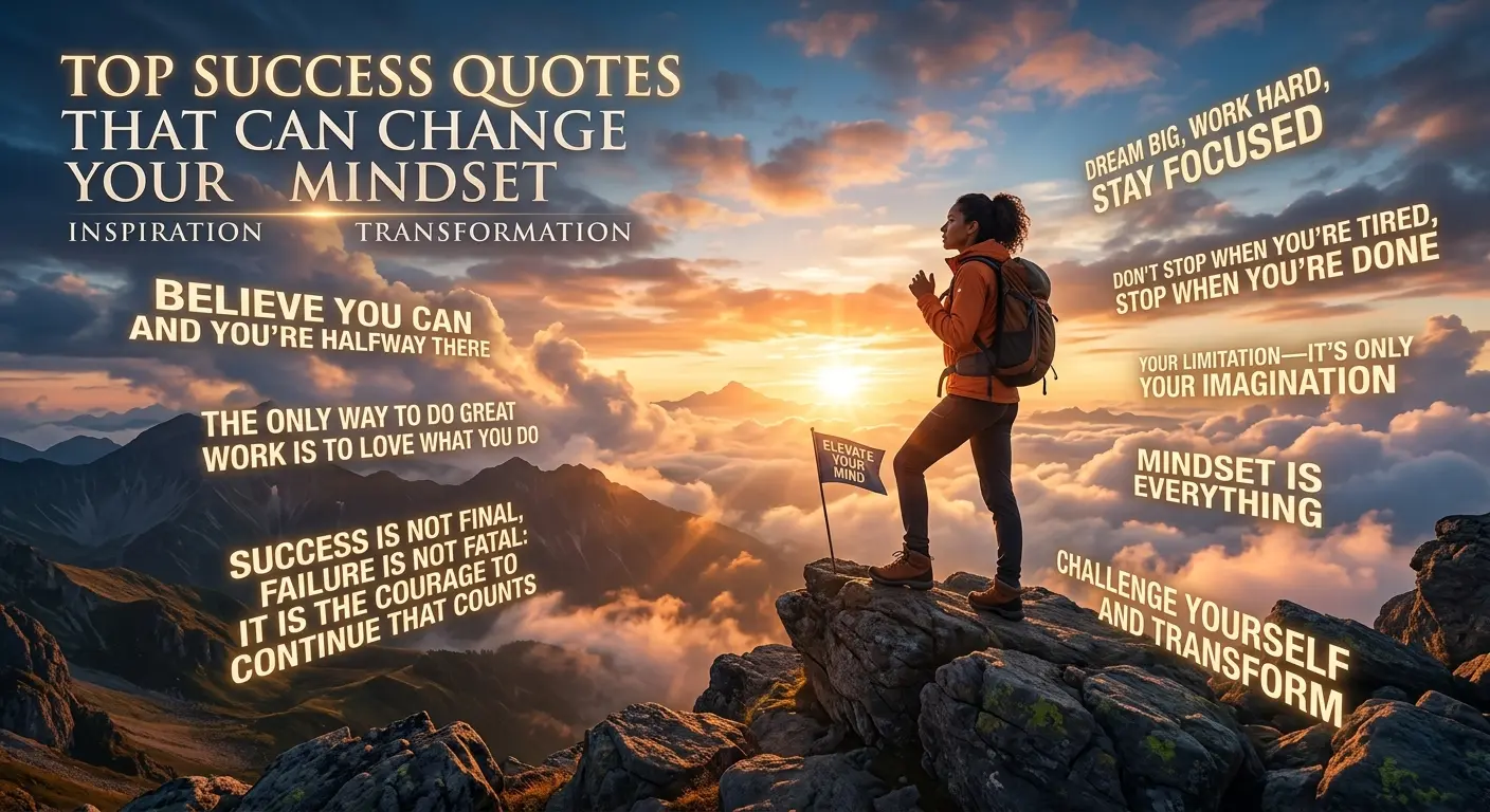 Top Success Quotes That Can Change Your Mindset