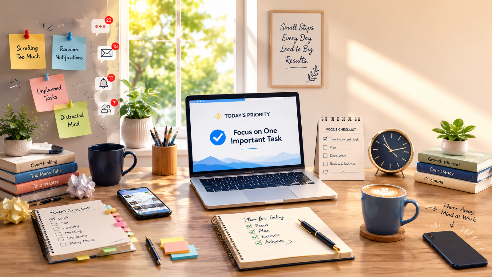 How to Reset a Distracted Day and Regain Your Focus