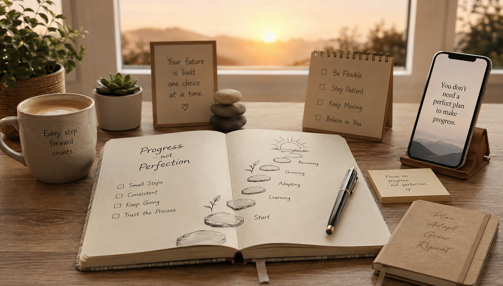 Why Progress Matters More Than a Perfect Life Plan
